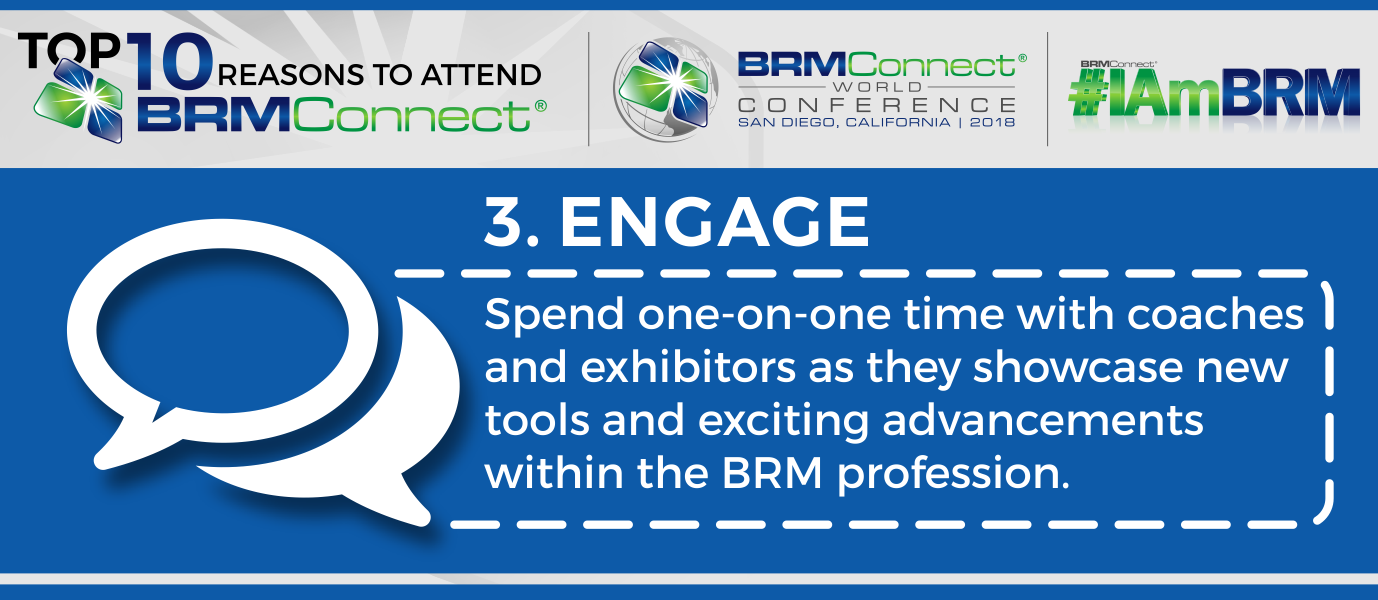 Engage At BRMConnect - BRM Institute